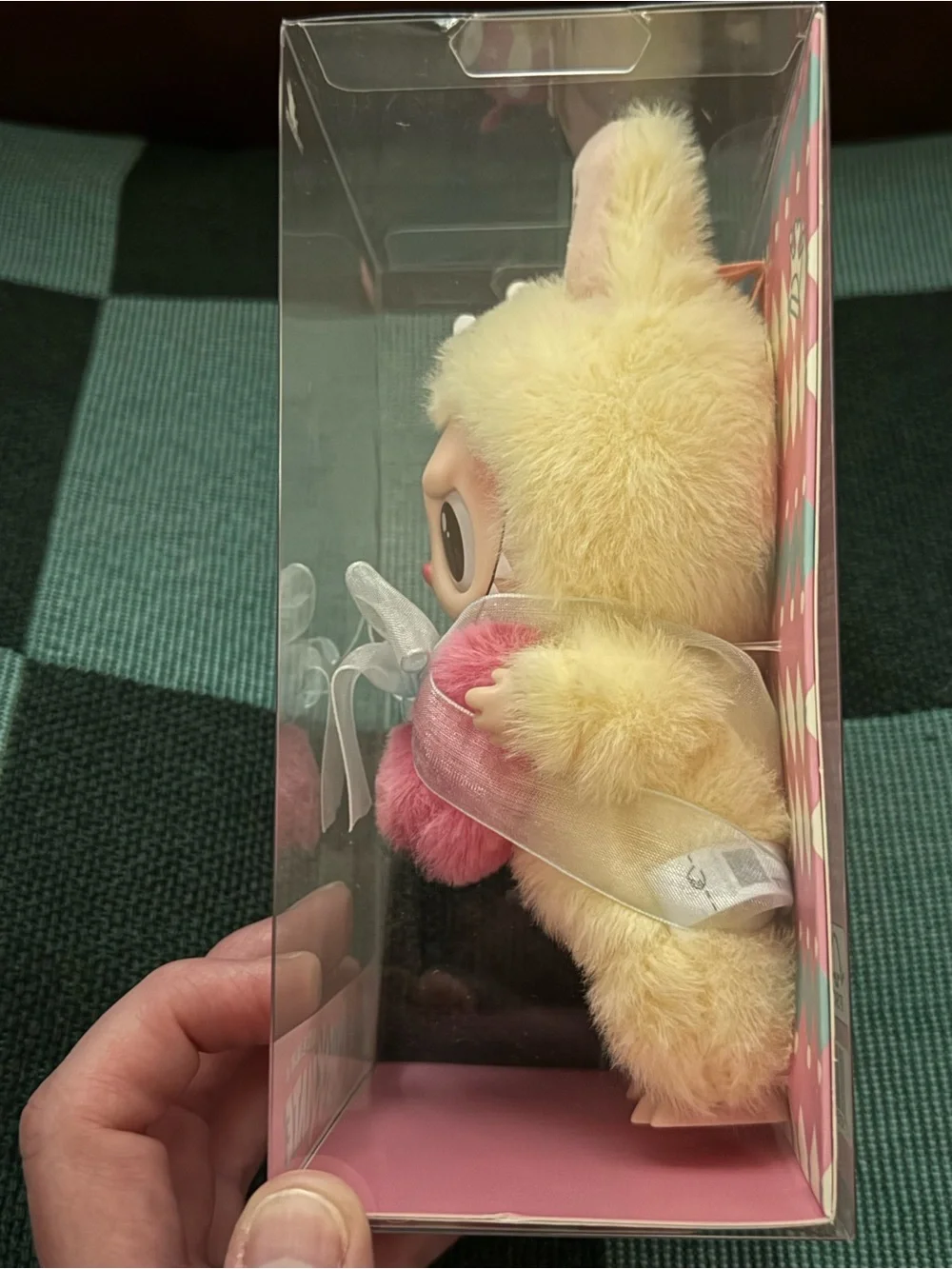 NIB POP MART Let's Checkmate Labubu Plush Pendant